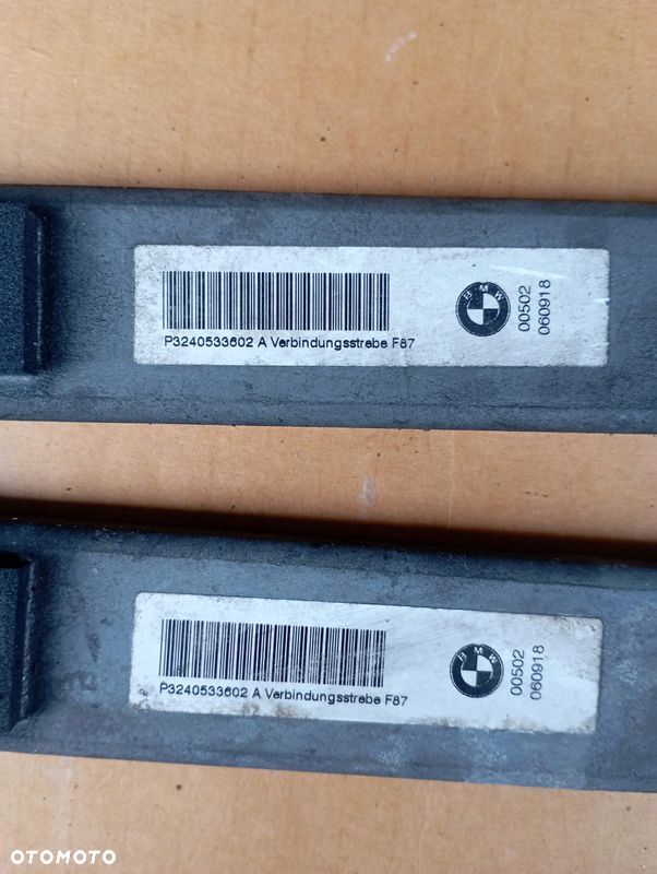BMW M2 F87 MOCOWANIE WSPORNIKI PODWOZIA KOMPLET 3240533602 - 2