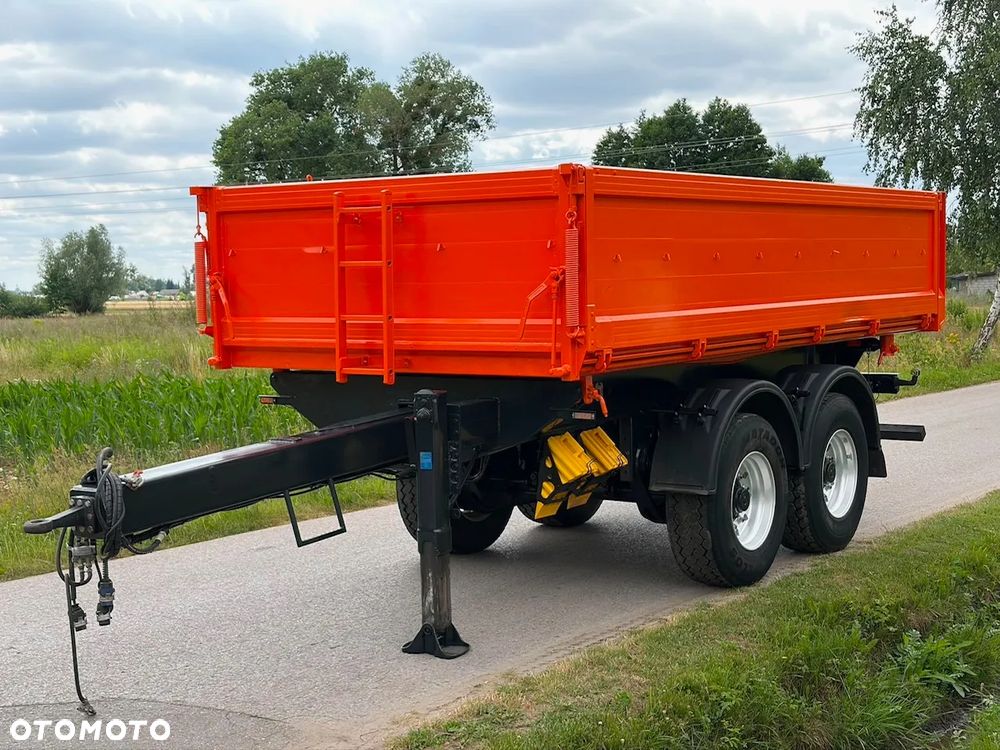 Reisch RTDK-18 Przyczepa Wywrotka 3-Stronna TANDEM - 2