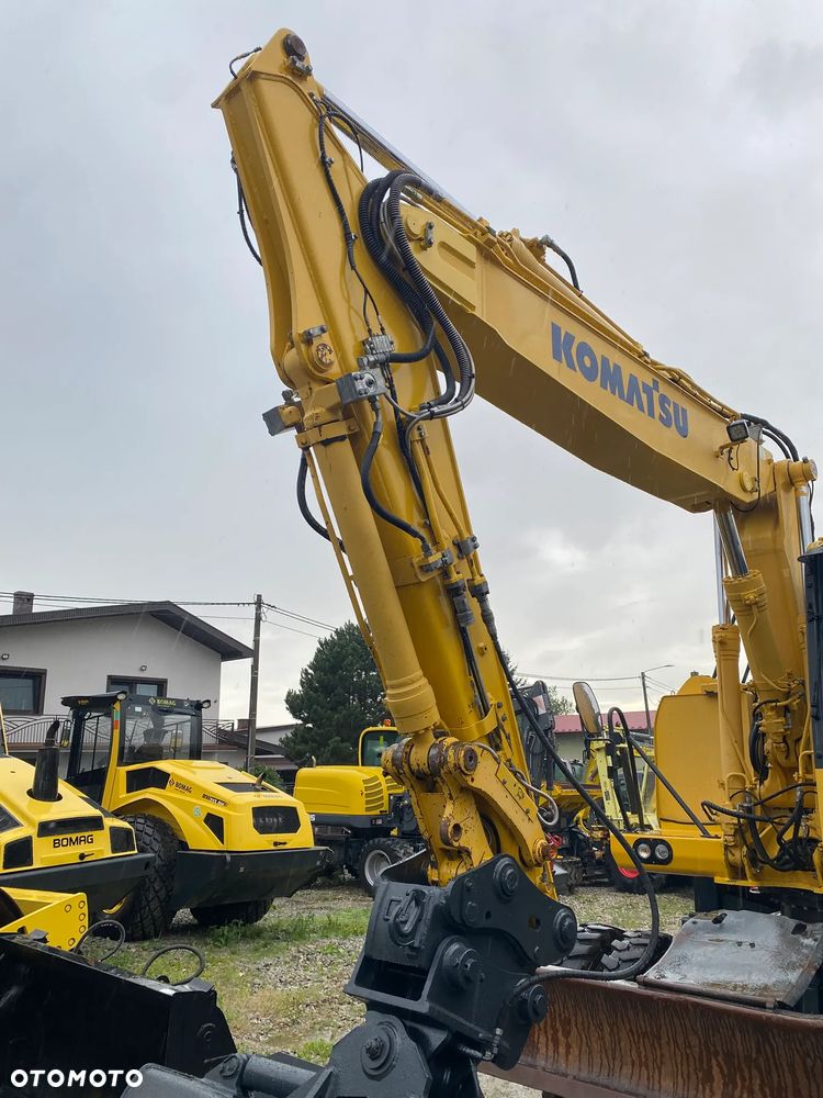 Komatsu PW160-10, 2017 ROK, PODPORY + PŁUG, DŁUŻSZY ZASIĘG, - 10