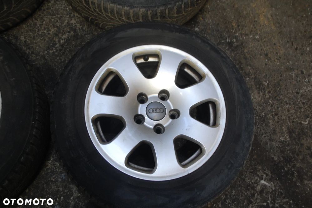 ALUFELGI OPONY 195/65R15 ZIMA 8E0601025 7J ET42 AUDI A4 B6 5X112 - 16