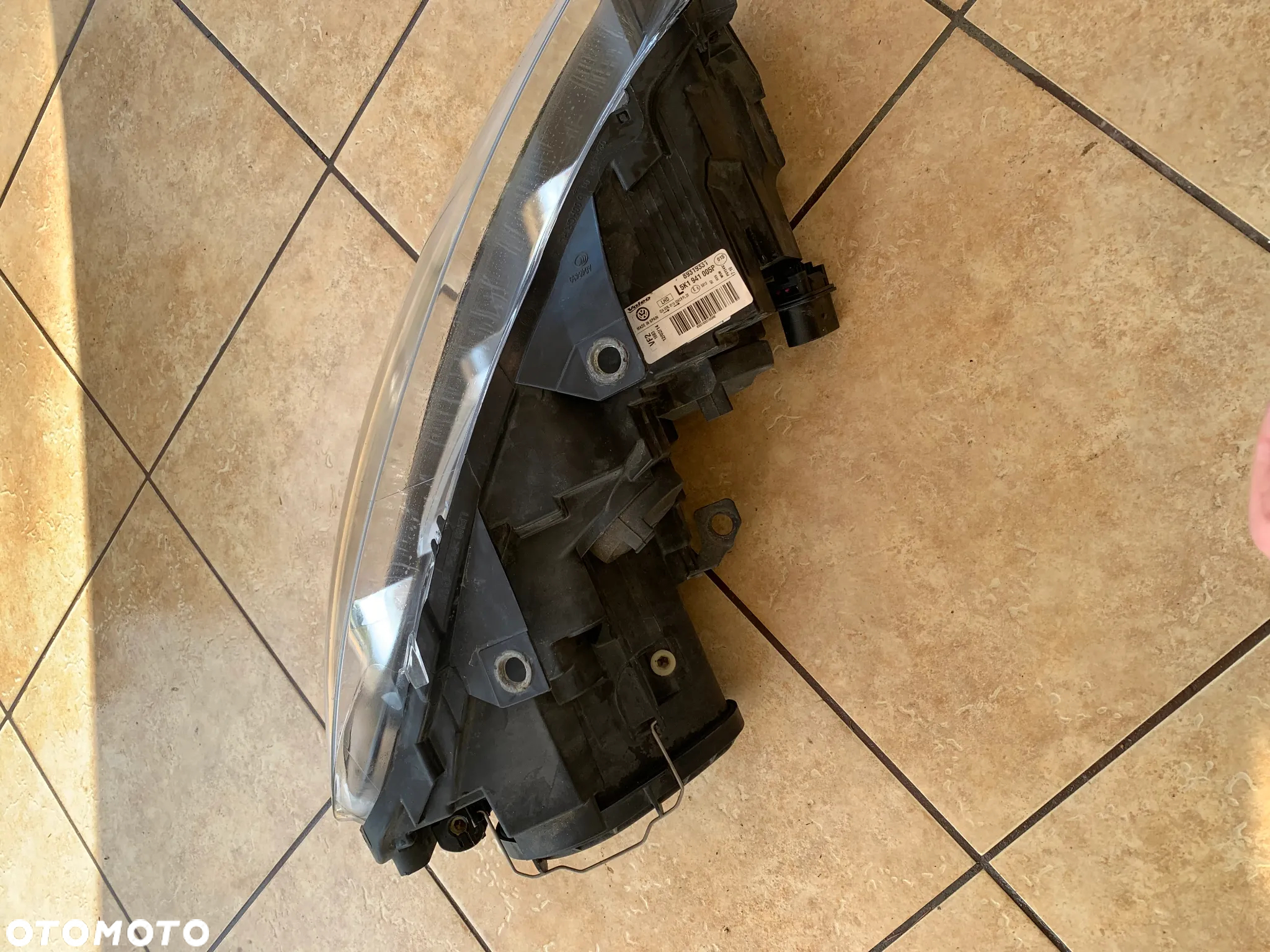VW Golf VI lampa przednia Lewa 5K1941005P - 3