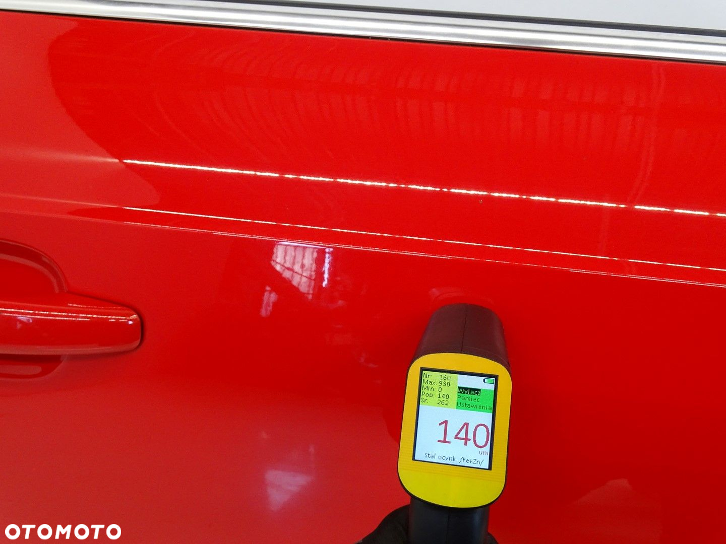 DRZWI PRAWY PRZÓD PRAWE PRZEDNIE AUDI A5 8T LIFT 3D COUPE CZERWONE LZ3M - 7