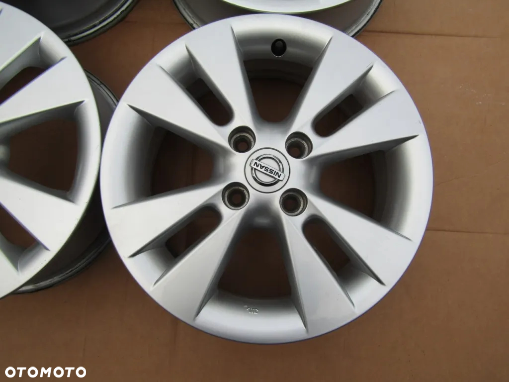 4x Felgi 15 Nissan Note Micra K12 K13 5,5j 4x100 ET45 / Oryginał - 10