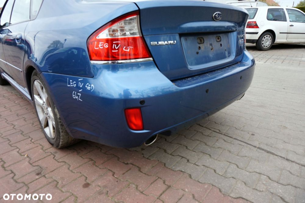 ZDERZAK TYLNY PDC LEGACY IV BL LIFT SEDAN 64Z  NIEBIESKI SUBARU 2006-2009 - 3