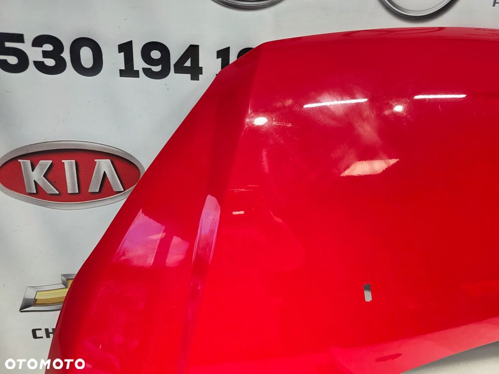 FORD TRANSIT CUSTOM 12- ŁADNA MASKA / POKRYWA SILNIKA KOLOR CZERWONY , NR AUKCJI MAS31 - 5