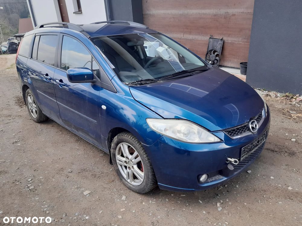 Mazda 5 05-10 Drzwi prawe przedenie tył przód w kolor 32c  szyba - 2