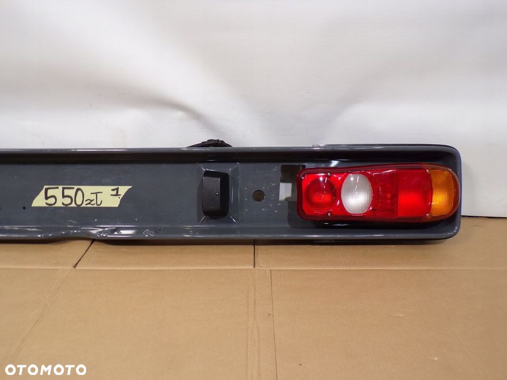 VW T6 T6.1 Transporter 16- ZDERZAK TYLNY BELKA NOWA Z LAMPAMI RAMA SKRZYNIA - 3