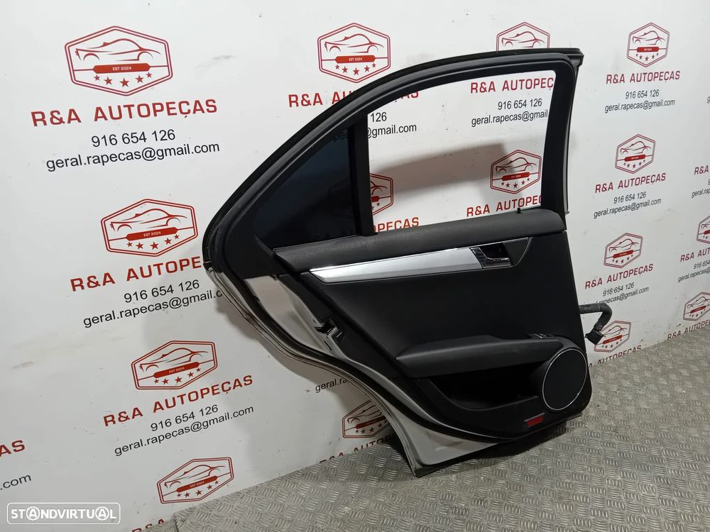 Porta Trás Traseira Esquerda Mercedes Class C W204 Sedan Original - 6
