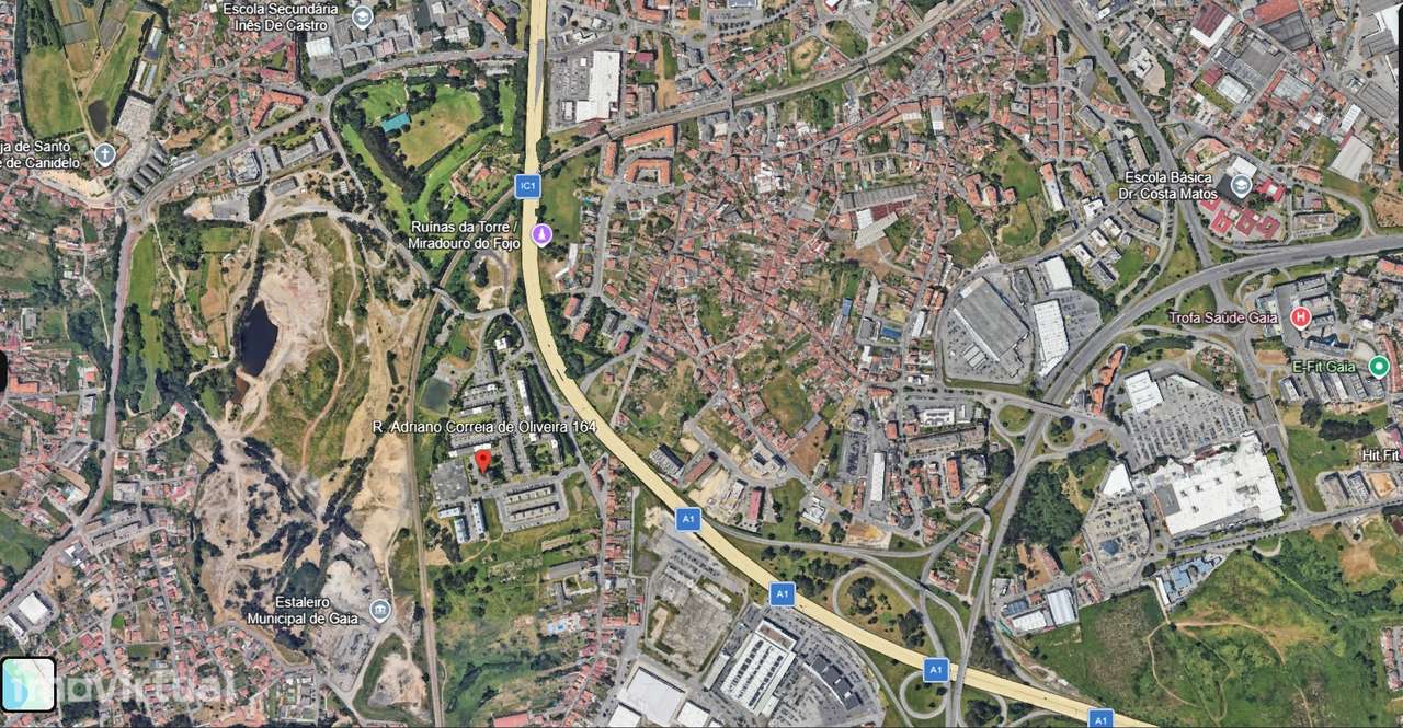 Apartamento T2 em Canidelo com varanda e elevador - Grande imagem: 4/4