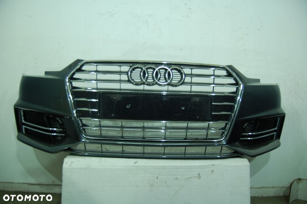 ZDERZAK AUDI S4 A4 S-LINE 8W B9 2017-2020 BEZ PDC - 1
