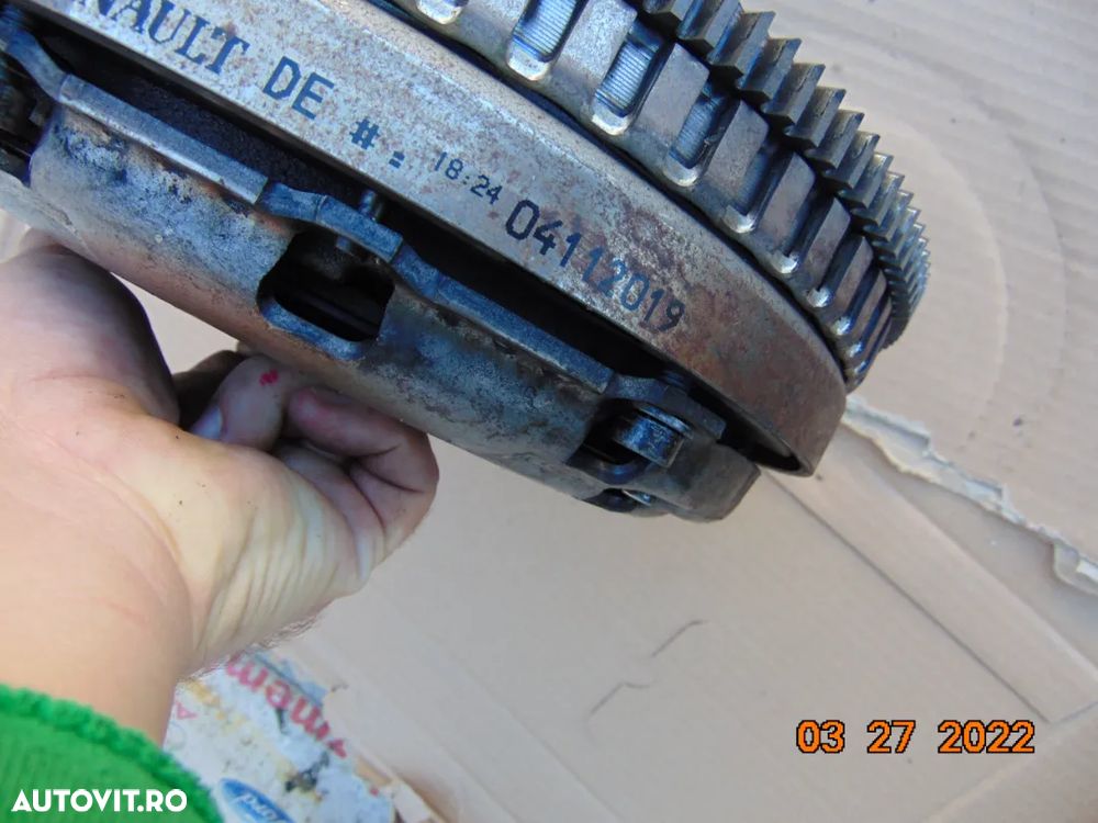 Volanta renault 1.7dci Talisman Kadjar Koleos  Clio Megane 4 Scenic 4 Grand Scenic placa presiune d - 4