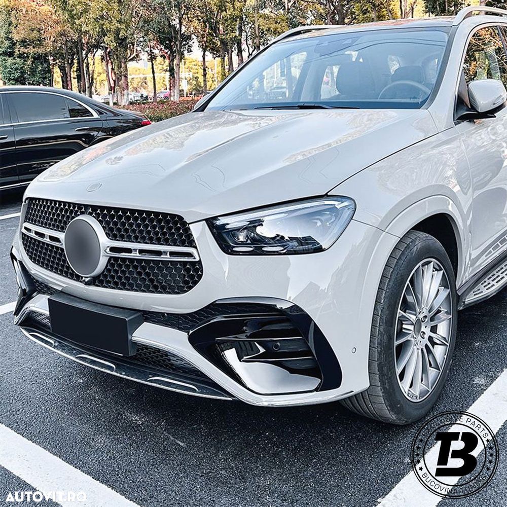 Flaps-uri Bara Fata compatibila cu Mercedes GLE C167 W167 AMG Line - 6