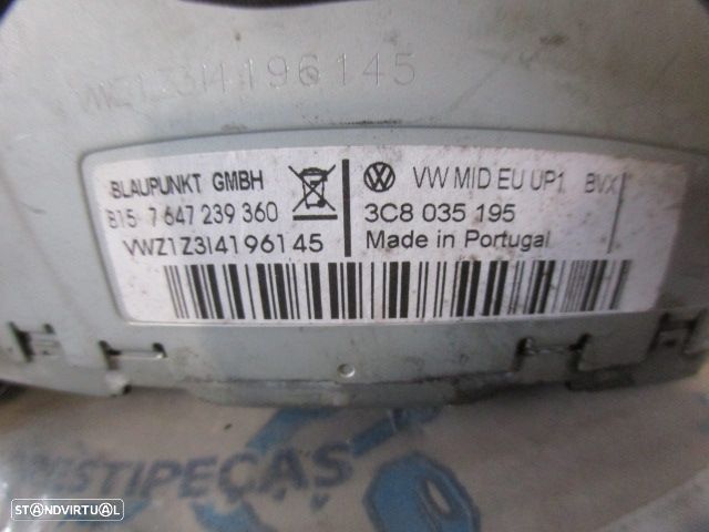 Radios 7647239360 3C8035195 VW GOLF 6 5K 2009 1.4TSI 160CV 5P BRANCO ORIGINAL GMBH - 4