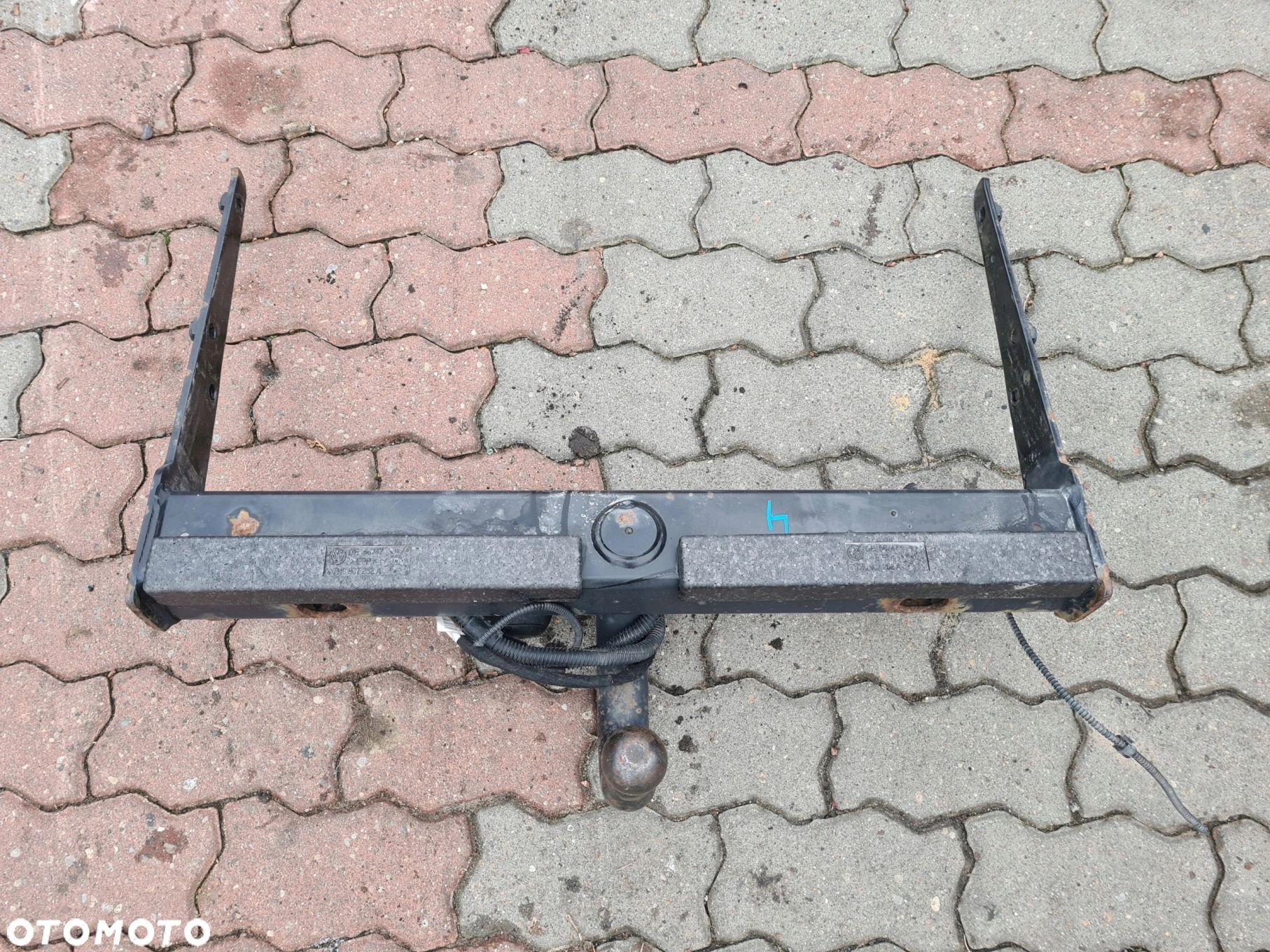 VW T5 hak holowniczy WESTFALIA 7H0803881B - 1