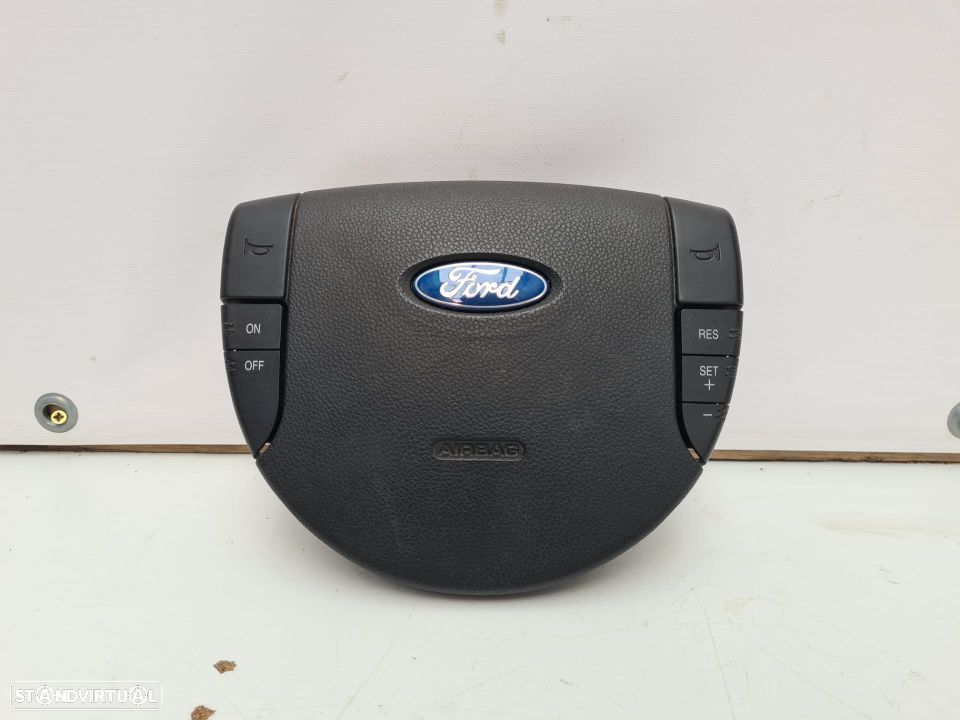 AIRBAG VOLANTE GUIADOR FORD MONDEO III 3 MK3 1S71F042B85CCW 1S71-F042B85-CCW COMANDOS MULTIFUNÇÕES CONTROLO - 1