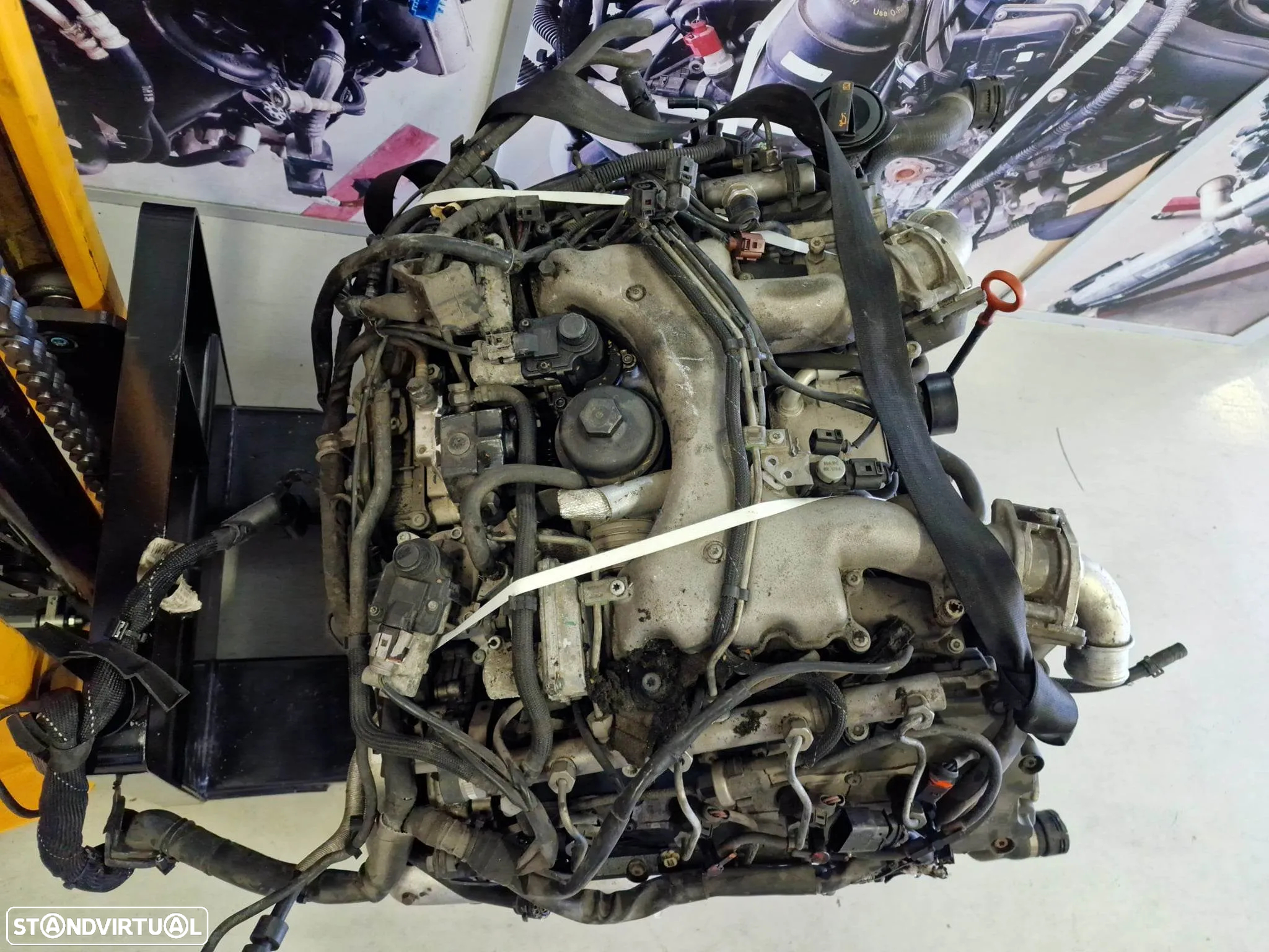 Motor Audi Q7 4.2 TDI 2010 de 326cv, ref BTR - 7