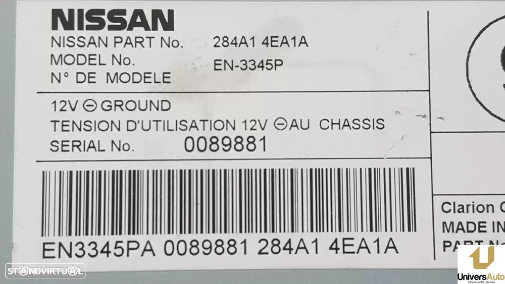 MODULO ELECTRONICO NISSAN QASHQAI II TODO TERRENO, FECHADA 2017 -284A14EA1A - 3