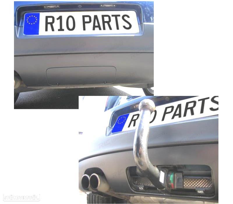 DIFUSOR VOLKSWAGEN VW GOLF 5 03-08 LOOK GTI + TAMPA GANCHO - 3