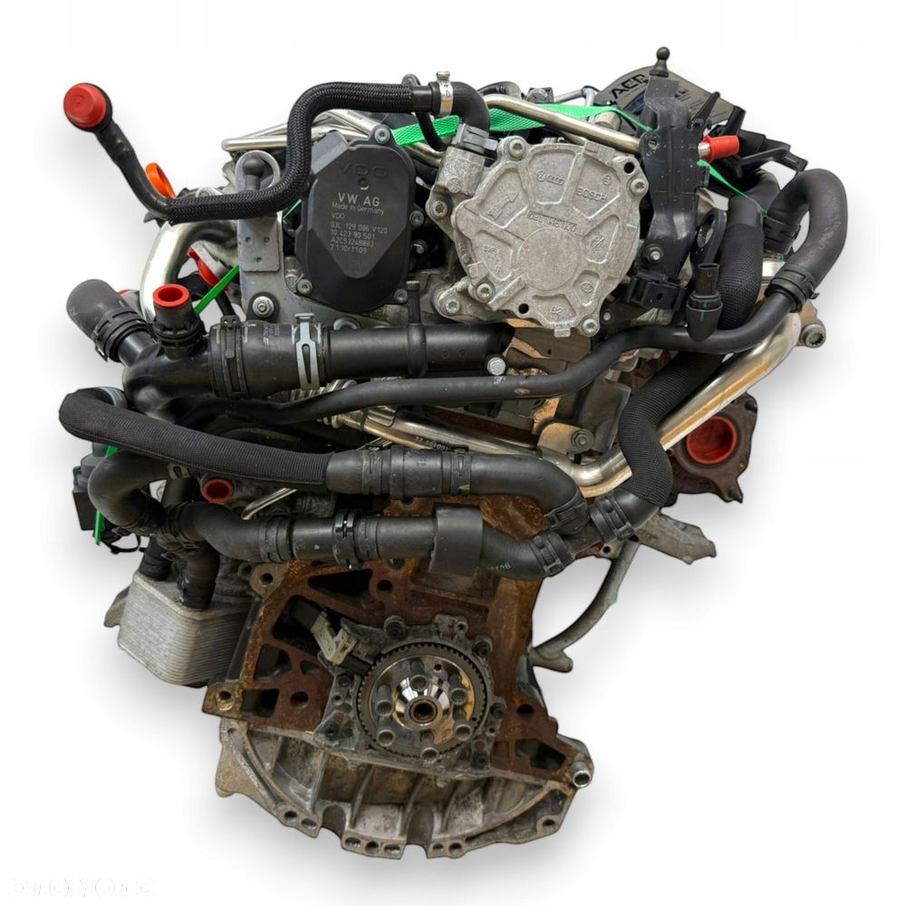 SILNIK CAG CAGA Audi A4 B8 Q5 8R A5 8T Seat Exeo 2.0 TDI 143KM diesel pali - 7