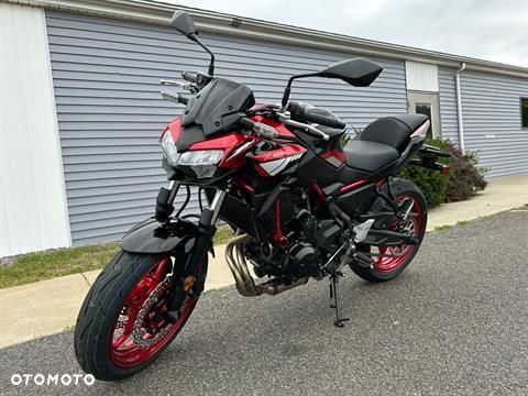 Kawasaki Z650 owiewka osłona boczek zbiornik silnik zawieszenie set podnóżek swap siedzenie chłodnica regulator moduł przełącznik przekaźnik licznik wiązka stelaż - 1