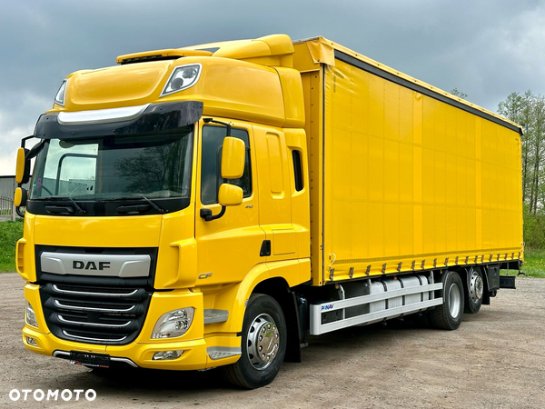 DAF CF 410 / FIRANKA / 23 EUROPALETY / 3 OŚ PODNOSZONA I SKRĘTNA / AUTOMAT / 14 175 KG ŁADOWNOŚCI