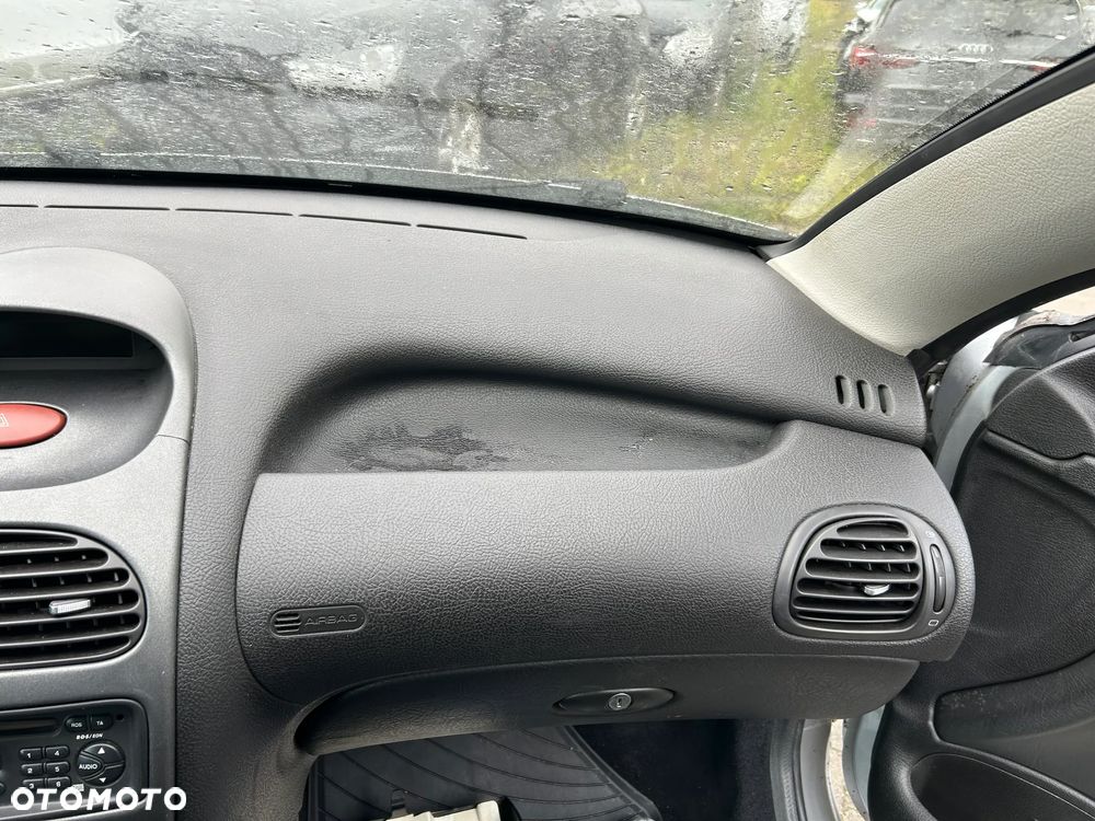 DESKA ROZDZIELCZA KOMPLET PODUSZKI PASY SENSOR PEUGEOT 206 - 2