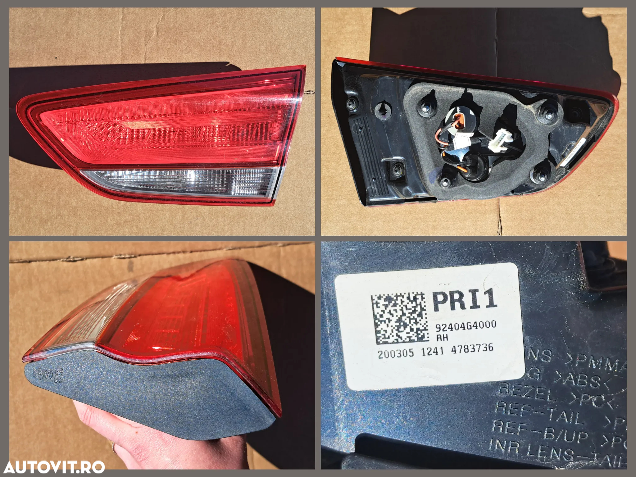 Hyundai i30 PD PDE gen 3 Lampa Stop aripa dr haion dr ceata dr Broasca haion Camera Video marsarier Ansamblu stergator spate Instalatie electrica senzori parcare Tablou sigurante - 3