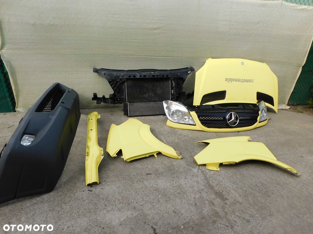 Sprinter 906 maska zderzak lampy błotniki chłodnice przód kompletny - 1