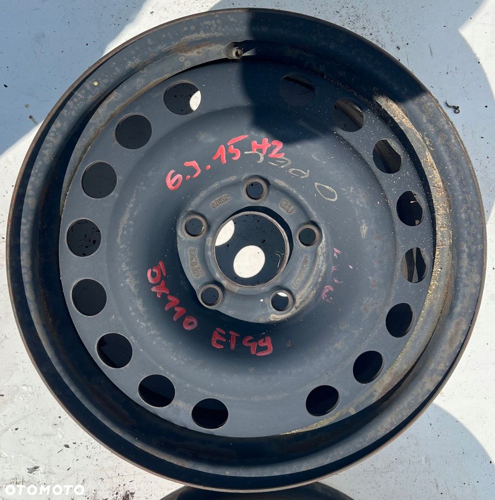 felgi stalowe 6jx15h2 et49 5x110 - 2