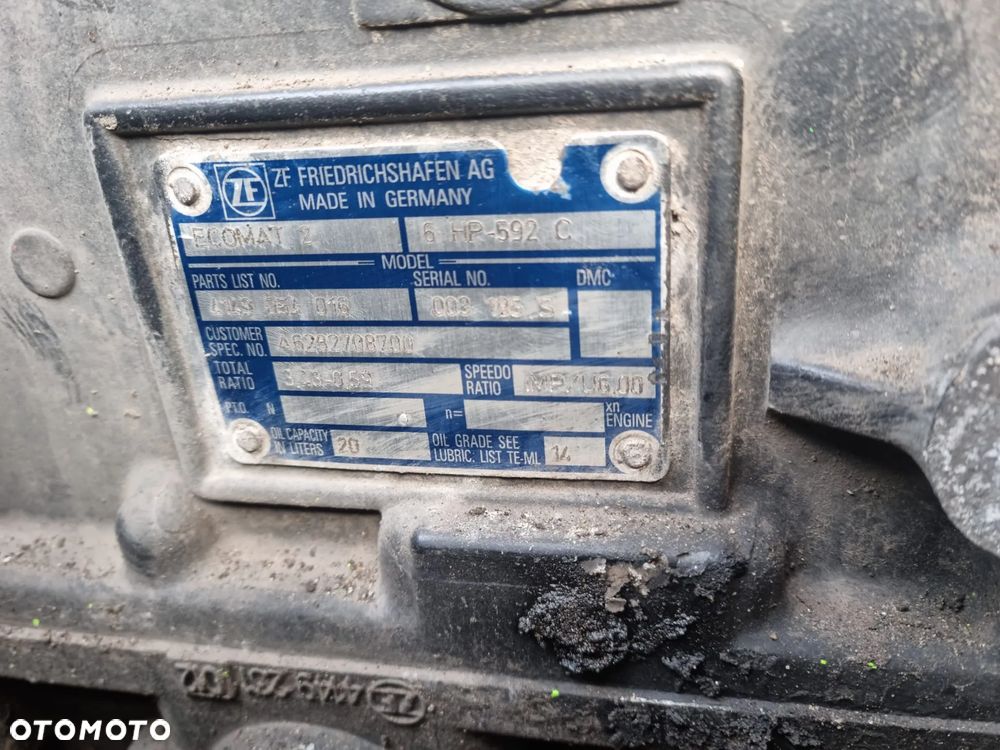 Skrzynia biegów  ZF  6HP592C AUTOMAT