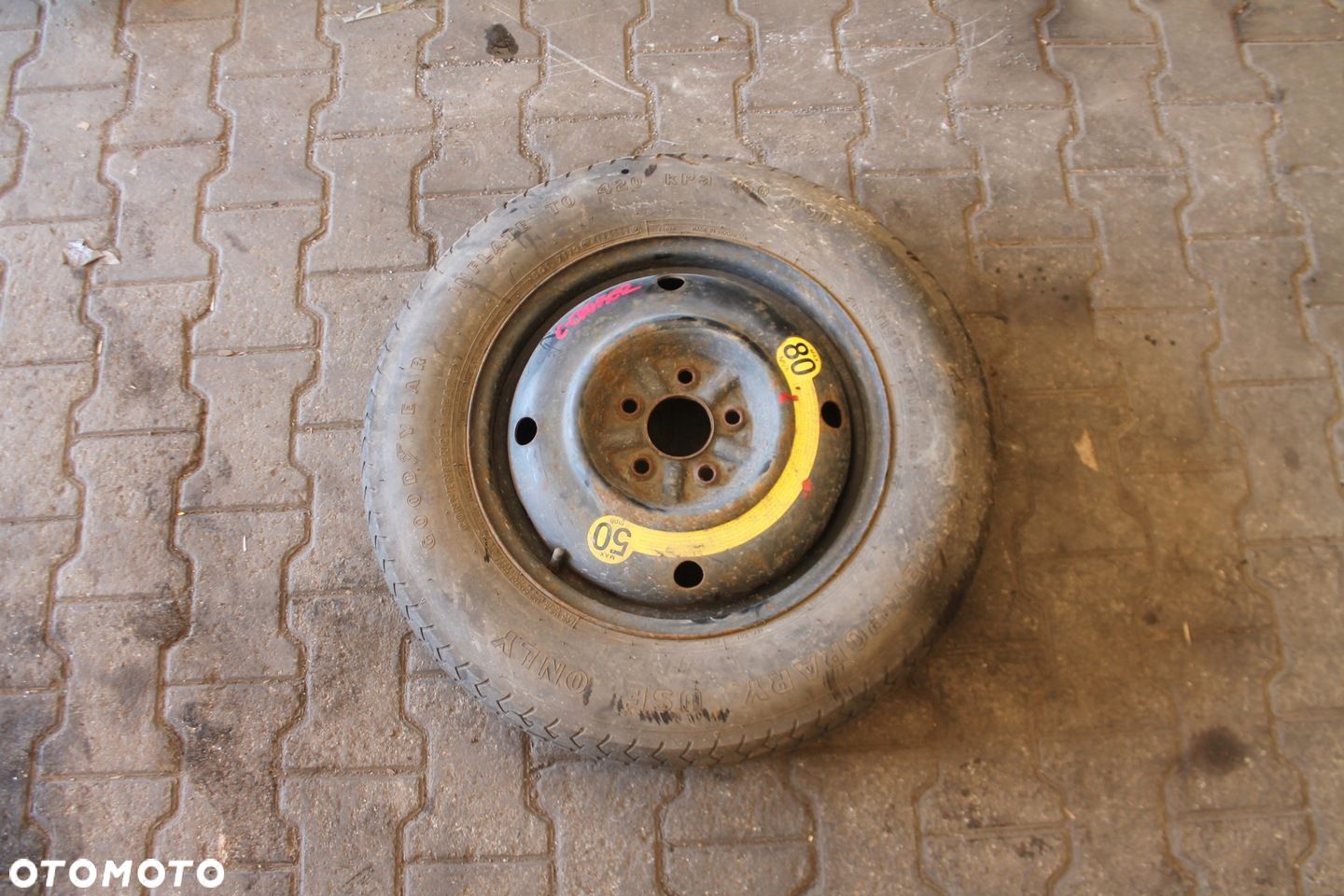 KOŁO ZAPAS 155/90 D16 C-CROSSER 4007 2.2 HDI 07- - 1