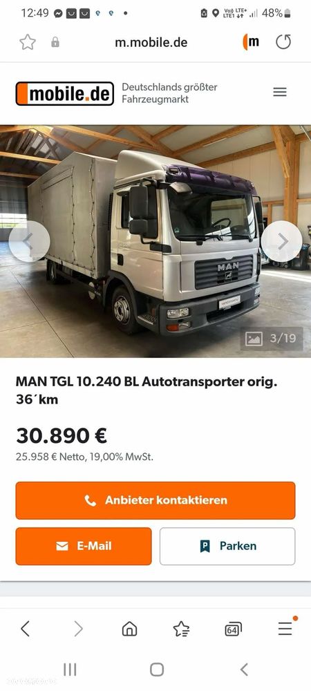MAN TGL 12.240 4X2 BL - 14