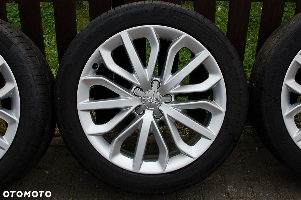 KOŁA LETNIE 19'' AUDI A4 A5 A6 5X112 ET33 ORYGINAŁ AUDI jak nowe - 3