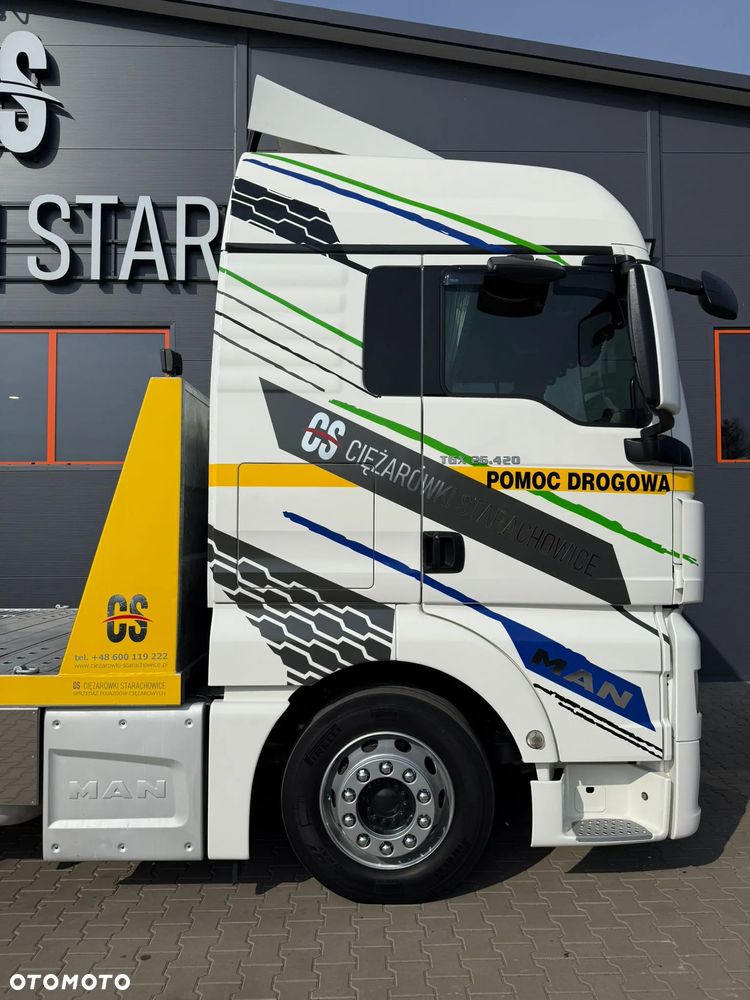 MAN TGX 26.420 laweta 9,2 m // pomoc drogowa // Euro 6 // 6x2 - 31