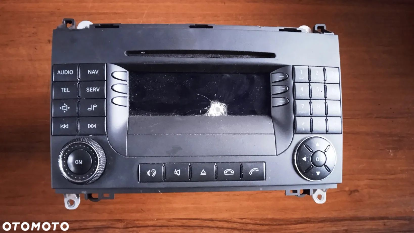 Radio fabryczne NAVI TELEFON Mercedes A170 W169 1.6 B - 1