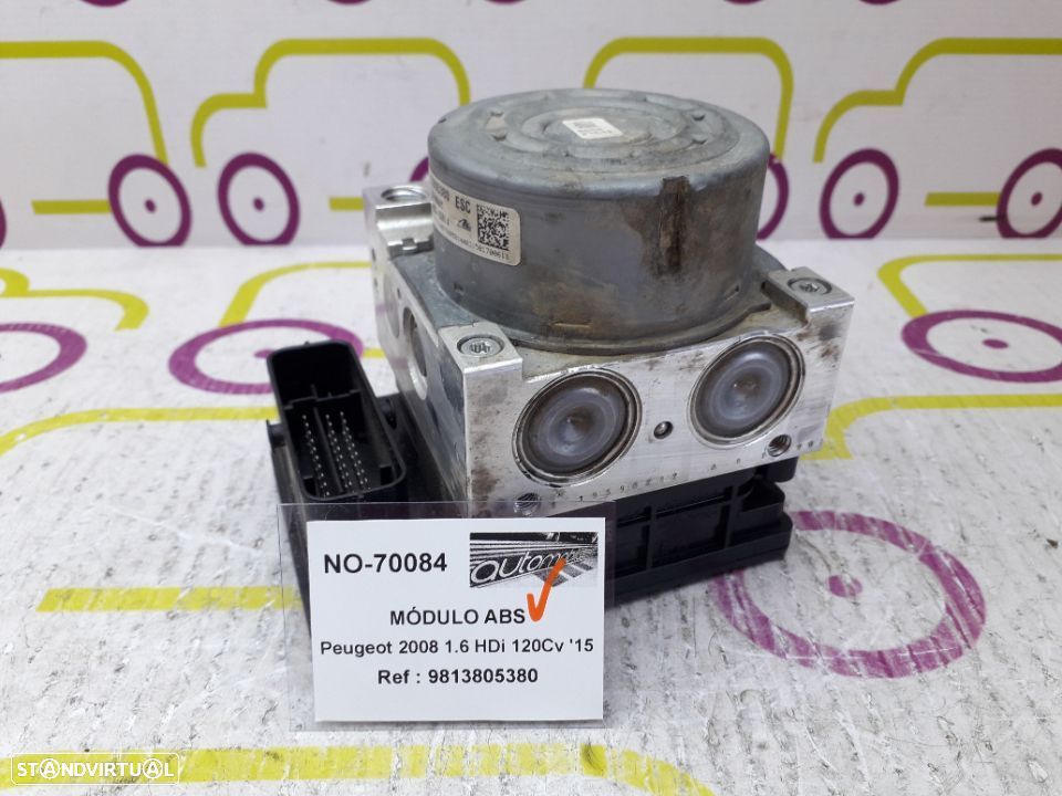 Módulo ABS Peugeot 2008 1.6 HDi 92Cv de 2015 - Ref: 9813805380- NO70084 - 1