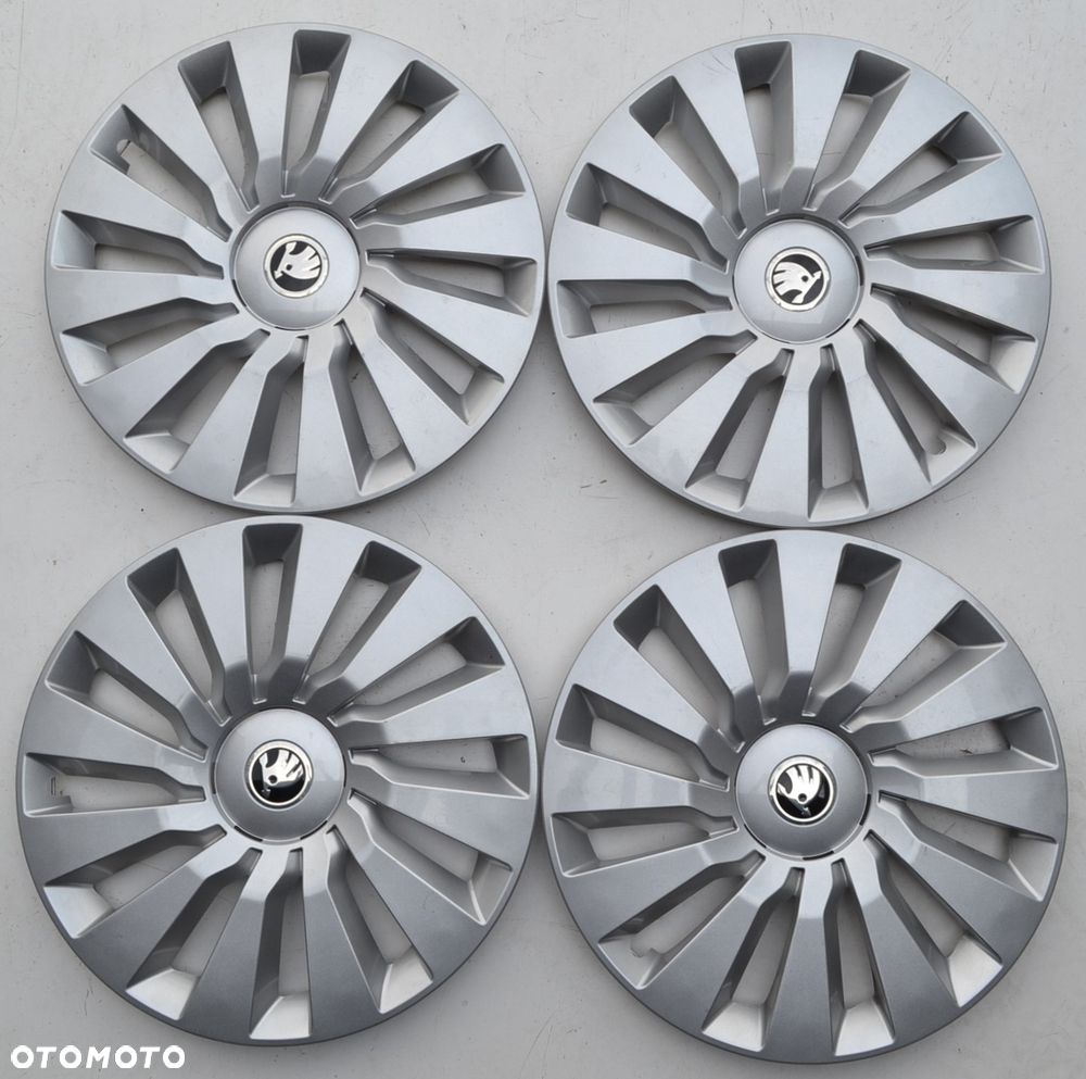 ORYGINALNE KOŁPAKI OEM SKODA 16 CALI x4szt. K-699 - 1