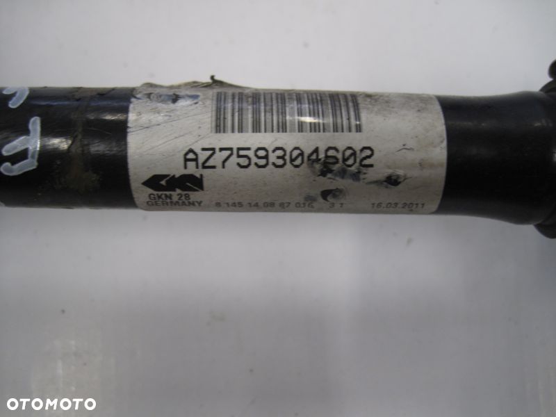 PÓŁOŚ PRAWA PRZEDNIA BMW 550i F10 X-DRIVE 4x4 AZ759304602 - 2