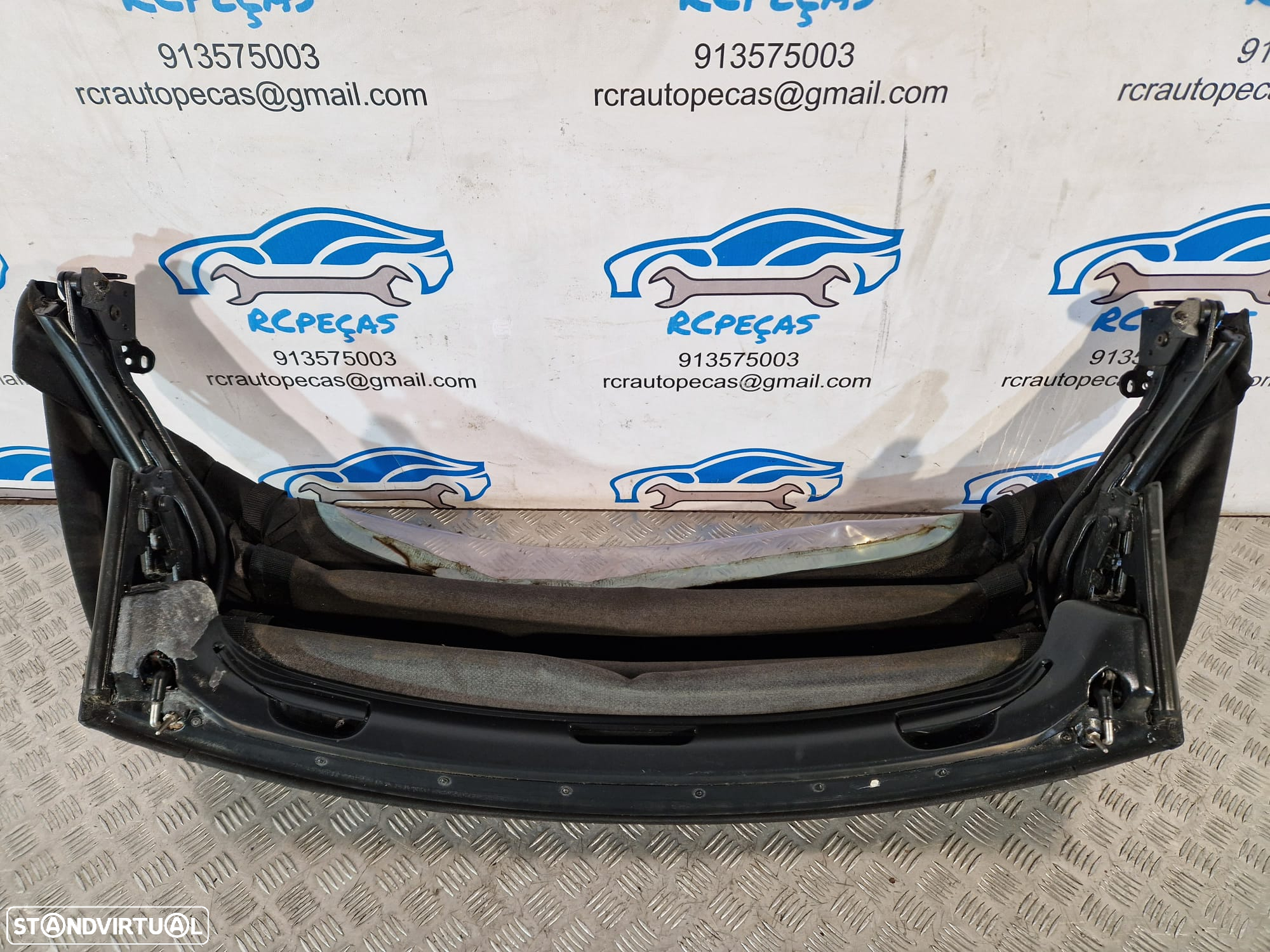 CAPOTA LONA MANUAL BMW Z3 ROADSTER 839979904 8399799 367033 PRETO PRETA - 7