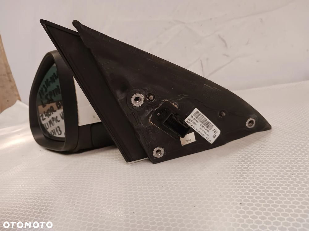 - LUSTERKO ELEKTRYCZNE LEWE OPEL INSIGNIA A 5PIN Z40R BIAŁY OLIMPIC WHITE - 3