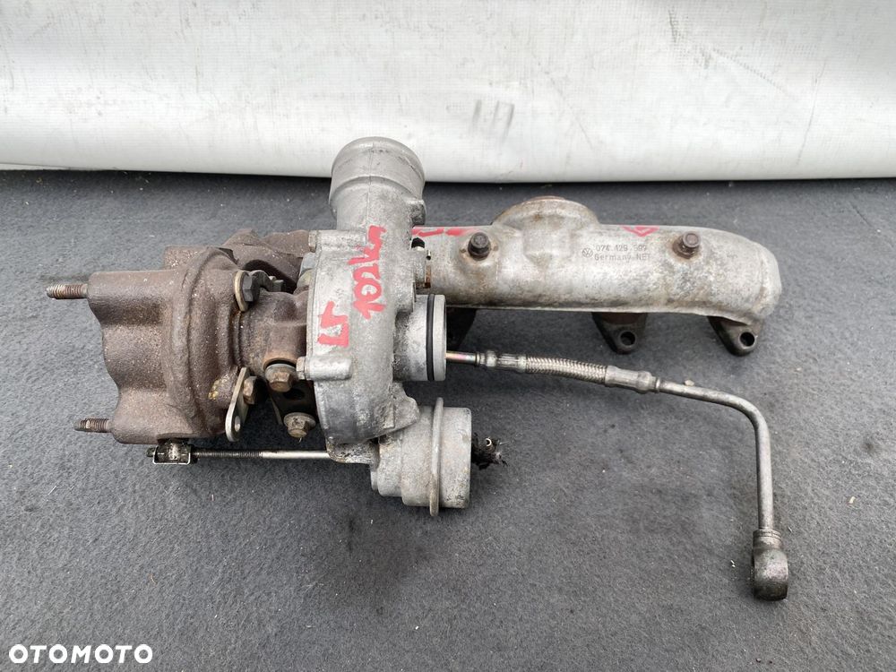 VW LT 102km 2.5TDI 96- TURBINA TURBOSPRĘŻARKA DEMONTAŻ ORYGINAŁ 074145701C - 4