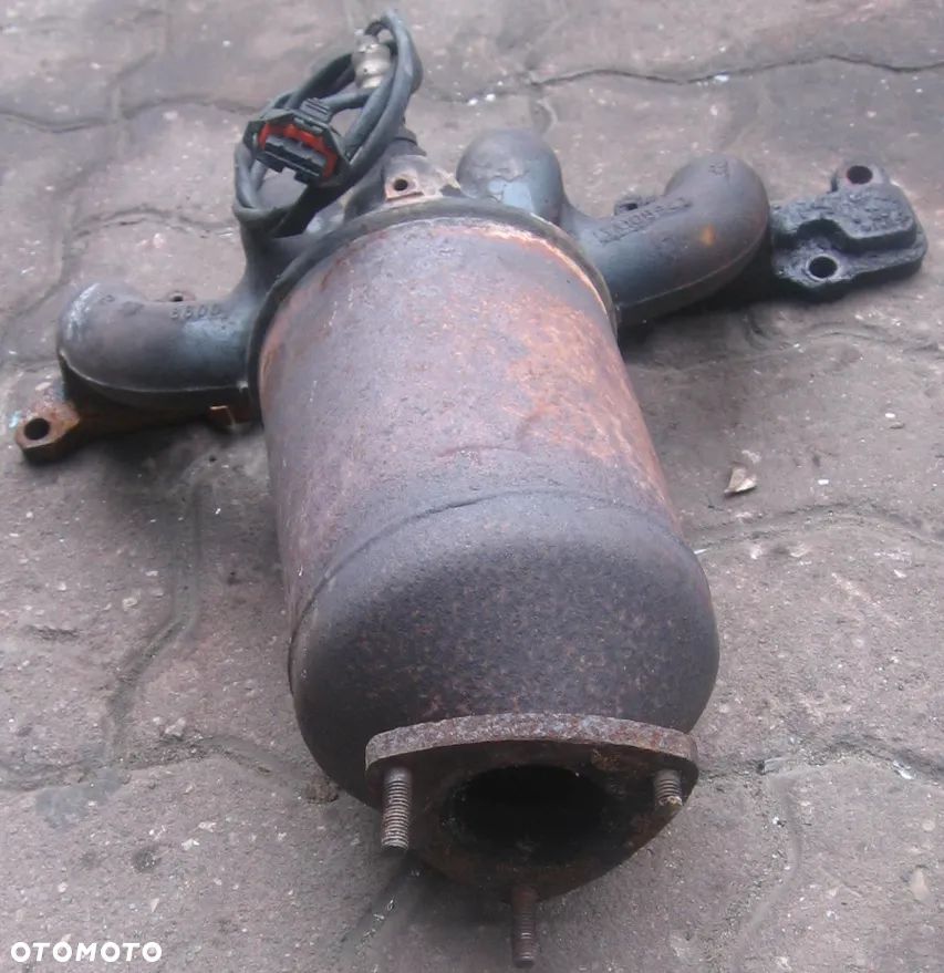 kolektor wydechowy katalizator sonda CORSA C 1.2 16V Z12XE - 3