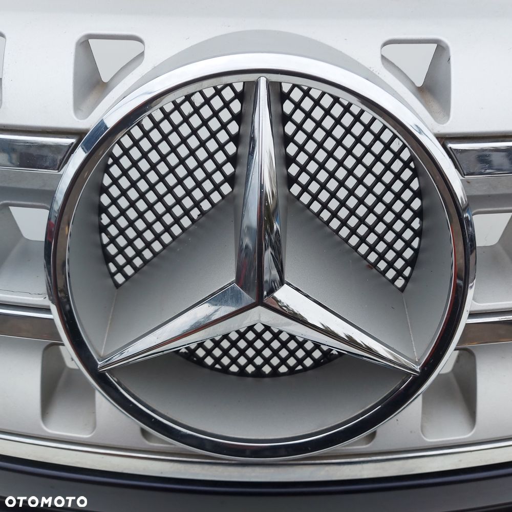 ZDERZAK PRZOD PRZEDNI KOMPLETNY MERCEDES ML W164 ORYGINAL DEMONTAZ ATRAPA GRILL KRATKI HALOGENY - 7