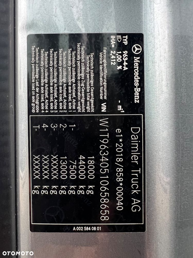 Mercedes-Benz ACTROS L MP5 POLIFTOWY bez retardera prokontraktowy - 15