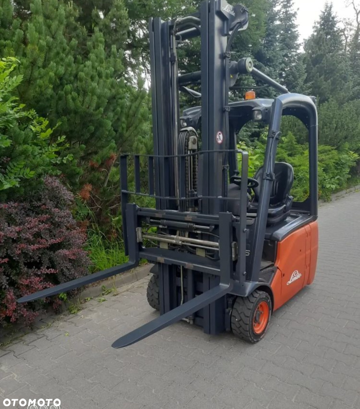 Linde E16, E15, 2006 r., przesuw, Triplex - 5