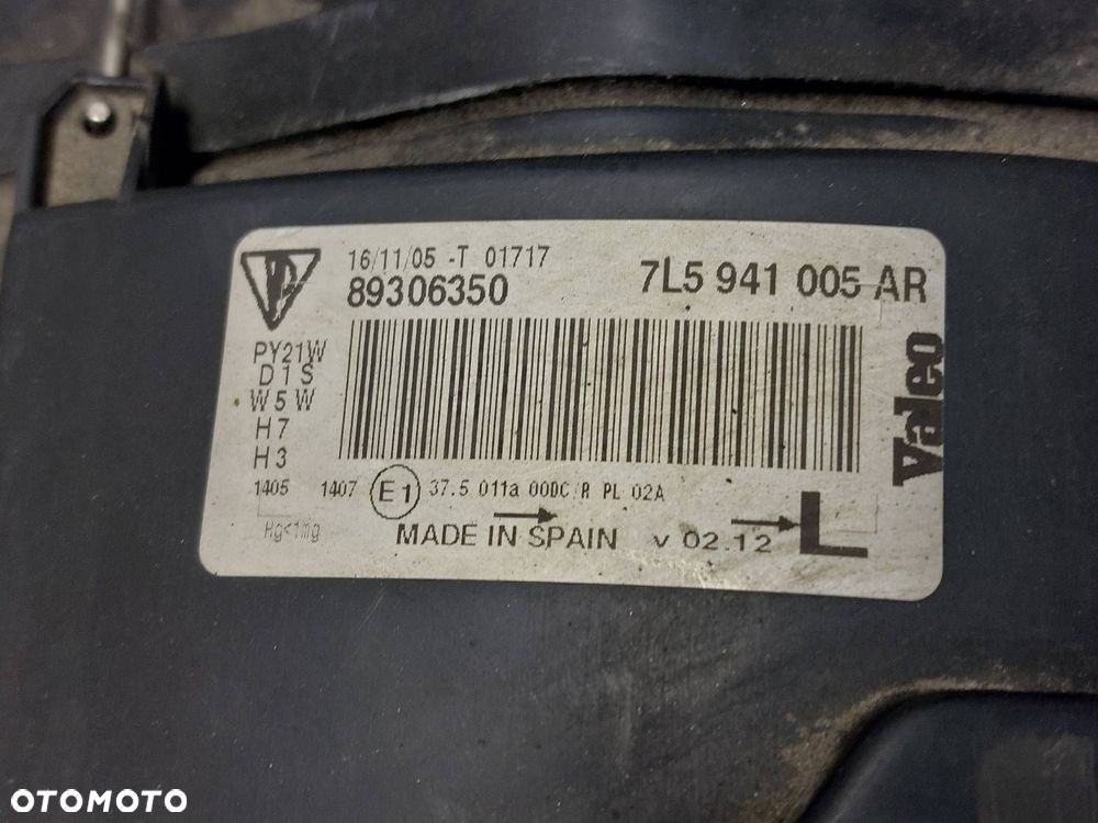 LAMPA LEWY PRZÓD PORSHE CAYENNE I EU EUROPA 7L5941005AR 89032133 - 4