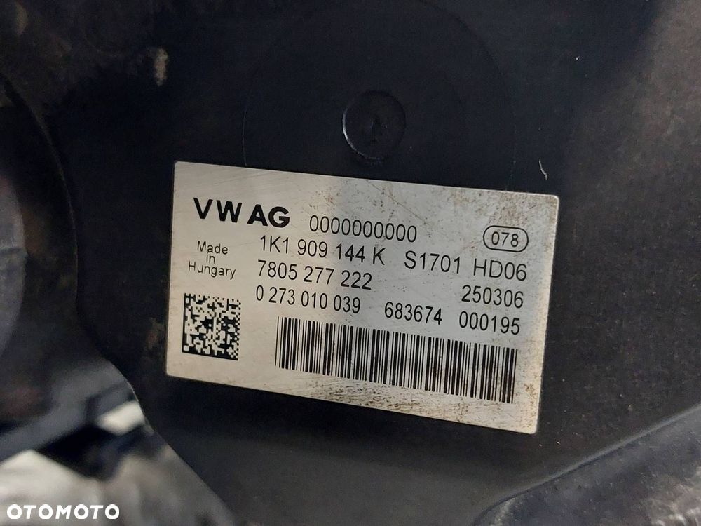 MAGLOWNICA PRZEKŁADNIA KIEROWNICZA VW EOS I EU 1K1423051CC 1K1909144K - 9