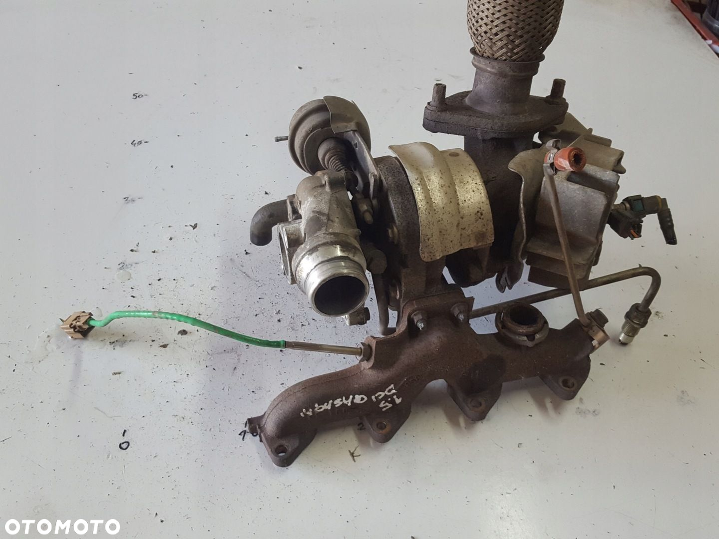 NISSAN QASHQAI I LIFT J10 06-13r 1.5 DCI TURBOSPRĘŻARKA TURBO TURBINA - 4
