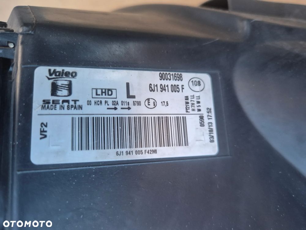 Seat Ibiza IV komplet reflektorów.Lifting 2012-2017.Valeo EU. - 13