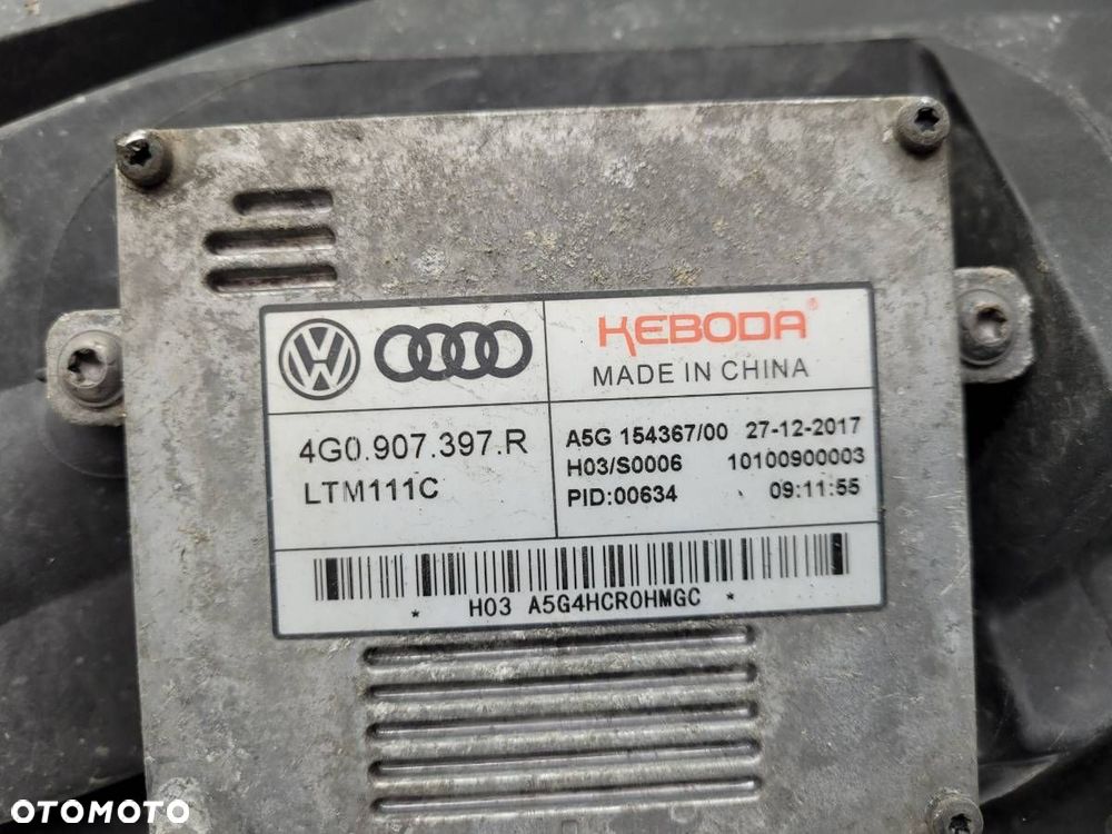LAMPA PRZÓD PRZEDNIA PRAWA AUDI A6 C7 LIFT EU 4G0941006F USZKODZONA - 13